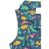 imagikids Girls Chambray Button Down Sleeveless Dress Toddler to Big Kid Sizes - 3 of 4