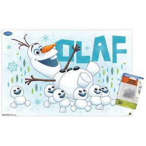 Trends International Disney Pixar Frozen Fever - Mini Unframed Wall Poster Prints - 1 of 4
