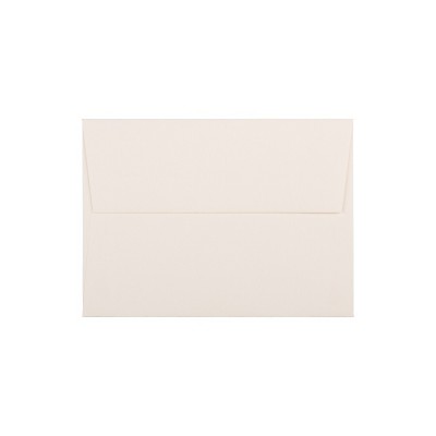 JAM Paper A6 Strathmore Invitation Envelopes 4.75 x 6.5 Natural White Wove 30243
