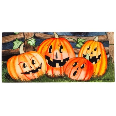 Family Friendly Trick or Treat Party Plastic D/écor Extra Large 6ct Boo Pumpkins Ghost Corrugate Yard Signs with Stake Pawliss Halloween Decorations Outdoor