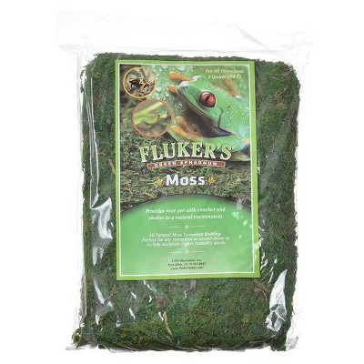 Fluker's Live Moss For Hermit Crabs - 4 Pack, 0.5 Oz Each, For Habitat Decoration & Moisture - View #2