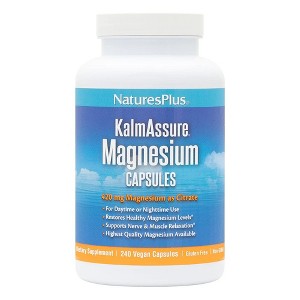 Kalmassure Magnesium by Nature's Plus  -  240 VegCap - 1 of 3