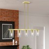Livex Lighting Clarion 5 - Light Chandelier in  Satin Brass - 2 of 4