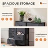 SKRAN Dresser For Bedroom, Storage Drawers, Tall Large Fabric Storage Tower Organizer With Metal Frame Wooden Top For Nursery - 3 of 4