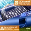 Sloosh 85" x 57" Inflatable Tanning Pool Suntan Lounge Lounger Float for Adults Extra Large Suntan Tub - 4 of 4