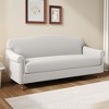 Christopher Knight Home Howl 77.5" Modern Rubberwood Chenille Upholstered Loveseat Sofa with Rolled Arms - 2 of 4