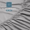 Premium 4 Way Microfiber Stretch Knit Sheet Set by Bare Home - 4 of 4