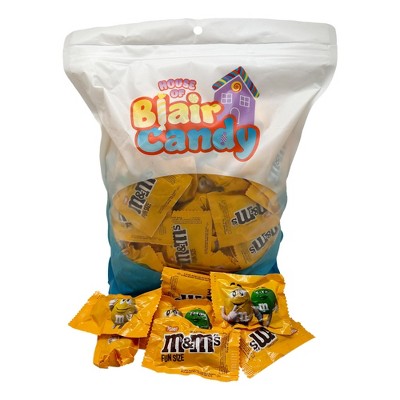 Blair Candy - Fun Size Peanut M&M's – Milk Chocolate, Peanut Candy - Available in 1, 2, 3, and 5 Pound Resealable Bags