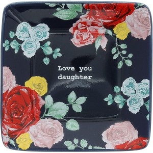 Pavilion Gift Company - Daughter - 3.5" Keepsake Dish - Decorative Trays and Platters - 1 of 4