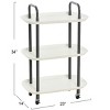 Storied Home Modern Tiered Trolley - 2 of 4