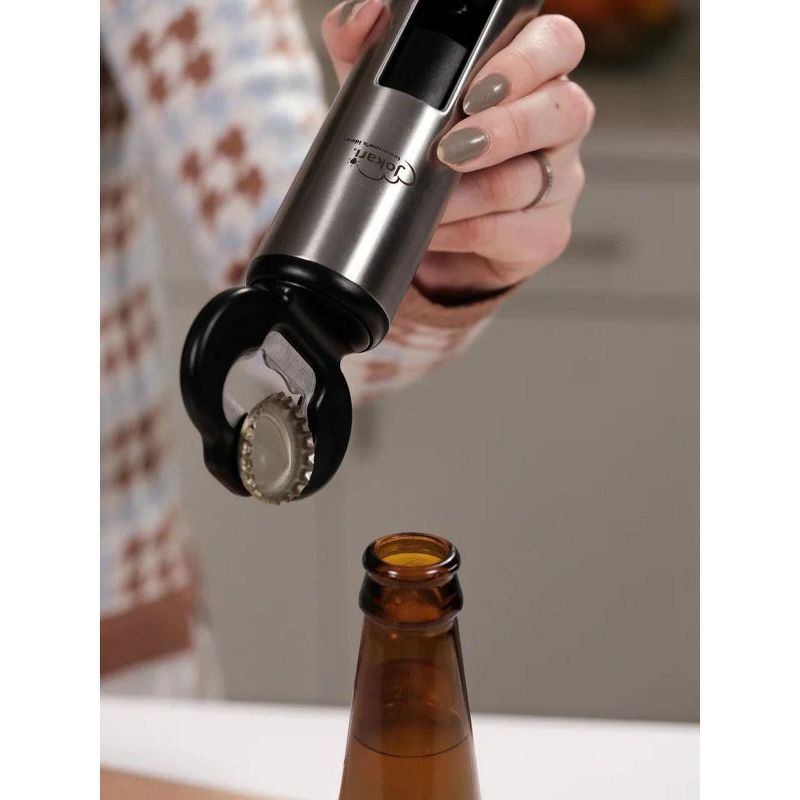 Jokari Premium 3-in-1 Wine and Bottle Opener: All-in-One Convenience, Precision Foil Cutter, Durable Design, 3 of 13