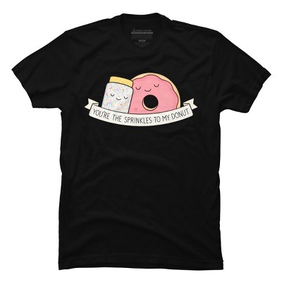 Men's Design By Humans You're the sprinkles to my donut By kimvervuurt T-Shirt