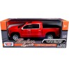 2019 GMC Sierra 1500 SLT Crew Cab Pickup Truck Red 1/24-1/27 Diecast Model Car by Motormax - 2 of 3