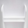 YIYIBYUS White 360° Rotating Bookshelf Revolving Corner Bookshelf for Kids - 4 of 4