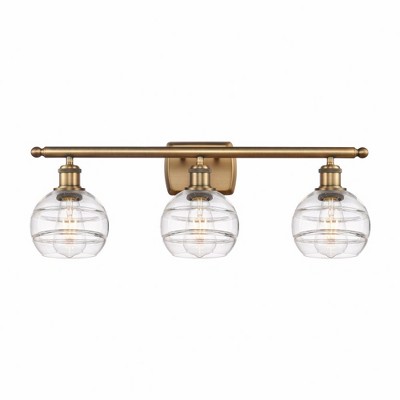 Rochester - 3 Light Bath Vanity In Industrial Style-8.88 Inches Tall and 25.88 Inches Wide