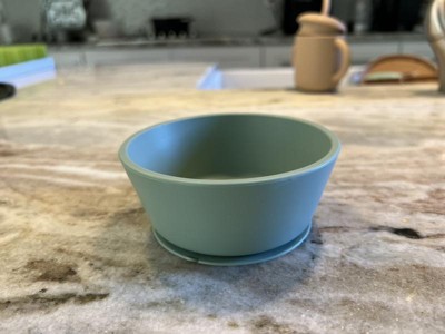 Mushie - Silicone bowl - Dried Thyme - Little Zebra