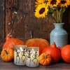 LumaBase Battery-Operated LED Glass Candles with Flickering Flame, Graveyard Dance - Set of 2 - 3 of 4