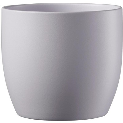 Tierra Garden 6.3" Matte Ceramic Basel Fashion Indoor Pot
