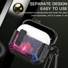 HTUTWOO Apple AirPods 3 Case Cover Solid Armor Series Cool Shockproof Protective Case with Keychain - 2 of 4