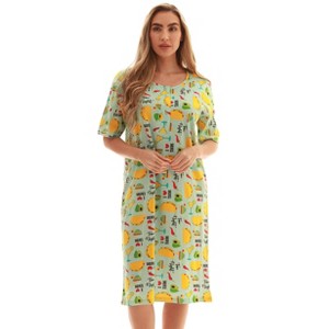 Just Love Short Sleeve Nightgown Sleep Dress for Women - 1 of 3
