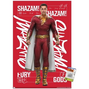 Trends International DC Comics Movie Shazam! Fury of the Gods - Shazam! Unframed Wall Poster Prints - 1 of 4