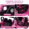 12V Kids Electric Ride-On Truck with One-Button Start, Remote Control, Dual Doors, LED Lights & Spring Suspension - 3 of 4