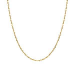 Giorgio Di Vicenza 14K Gold 2mm Rope Chain Necklace - 1 of 2
