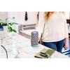 Elanze Designs 20 oz Stainless Steel On the Go Insulated Travel Tumbler With Push Top Lid, Berry Red Cheetah Leopard Print Sky Blue - 4 of 4