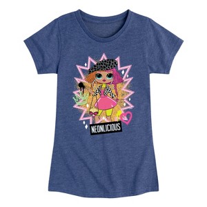 Girls' - LOL Surprise! - Neonlicious Fitted Short Sleeve Graphic T-Shirt - 1 of 4