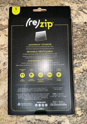re)zip Reusable Leak-proof Gallon Bag - 3pk : Target