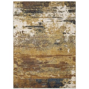Oriental Weavers Caravan 8020X Gold/ Brown Indoor Area Rug - 3'3" x 5' - 1 of 4