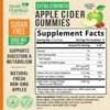 Vegan Apple Cider Vinegar Gummies | Max Strength 1000mg | ACV Supplement Gummy - 60 Gummies;120 Gummies - 2 of 4