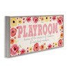 Stupell Industries Playroom Of Mischief Makers Pink, 24" x 10" - 3 of 4