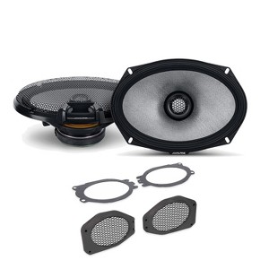 Alpine R2-S69 6x9in Speakers with JP-1016 Jeep Soundbar Kit : Target