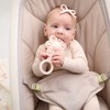 Silicone Baby Pop-it Flower Rattle - Engage Your Baby's Senses with Vibrant Colors and Popping Delight with Sensory Teething Fun (MultiColor) - 3 of 4