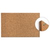 Iceberg iDesign Frameless Cork Bulletin Board, 18 x 18, Tan Surface - 3 of 3