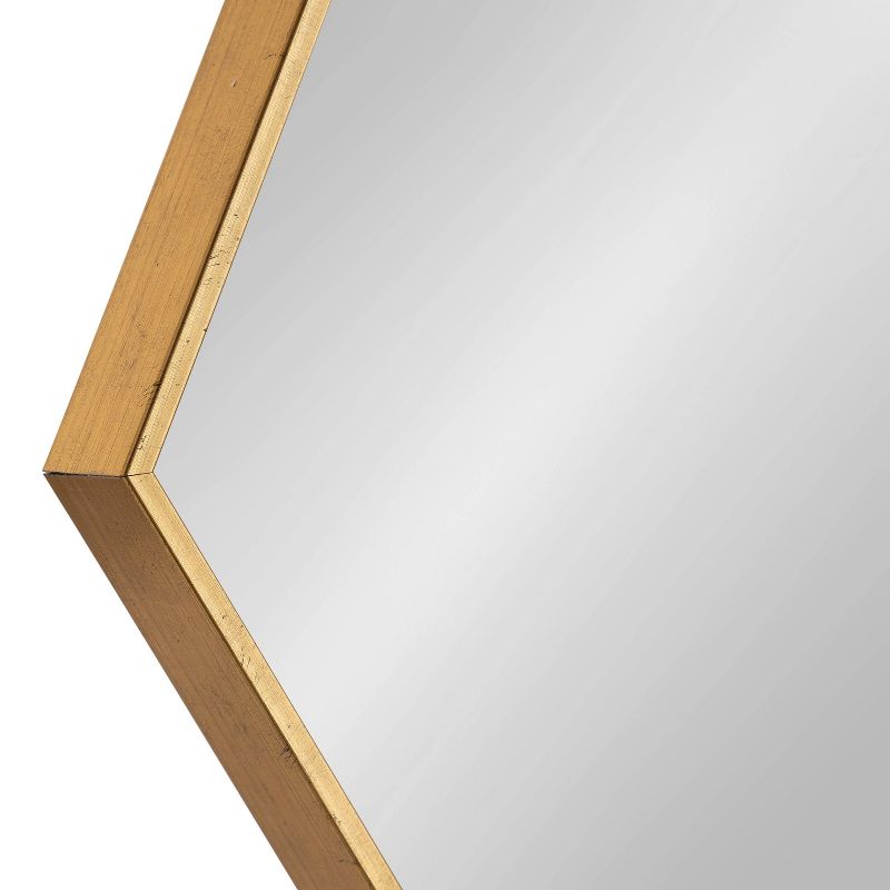 3pc 14&#34; x 16&#34; Rhodes Wall Mirror Set Gold - Kate &#38; Laurel All Things Decor, 4 of 8