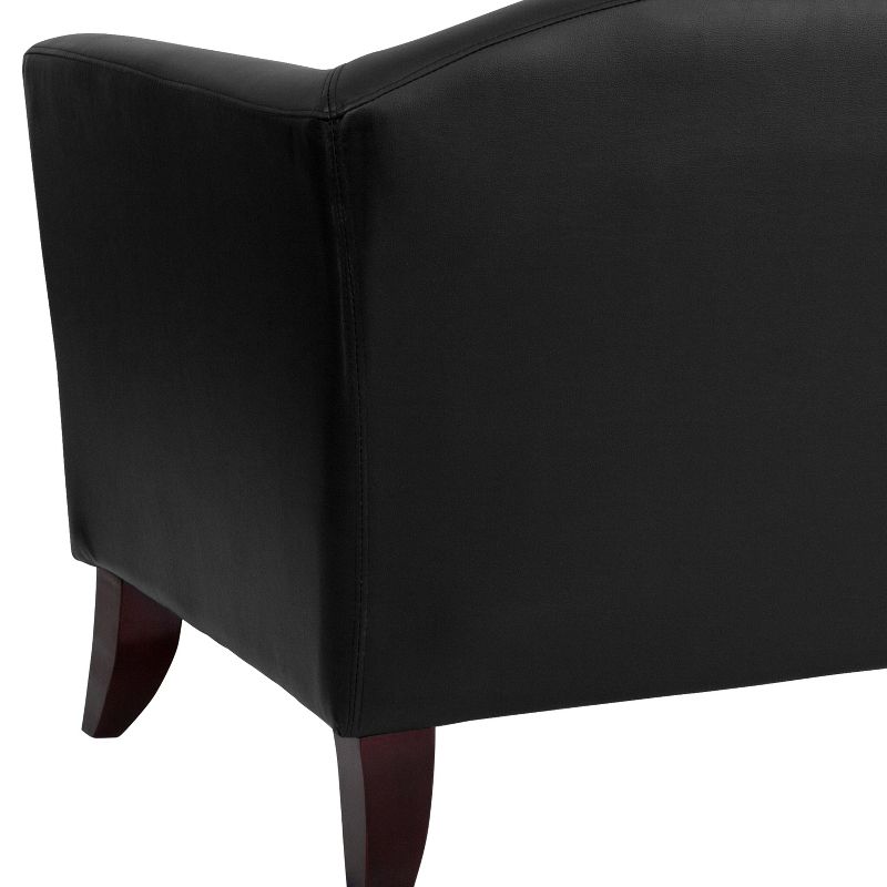 Flash Furniture HERCULES Imperial Series LeatherSoft Chair with Cherry Wood Feet, 5 of 9