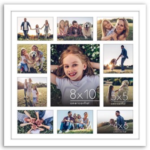 Americanflat 20x20 Collage Picture Frame with Polished Plexiglass ...