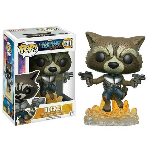 Funko Pop! Movies: Guardians The Galaxy Vol 2 - Rocket With Jetpack Backpack Figure : Target