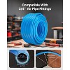 VEVOR Air Compressor Line Kit, 300FT x 3/4", HDPE-Aluminum Compressed Air Piping System, Leak-Proof, Pressure-Resistant & Easy-to-Install, Blue - 4 of 4