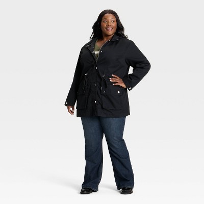 Women's Rain Jacket - Ava & Viv' Black - image 3