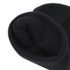 Frankenstein Woven Label Patch Cuff Black Beanie - 4 of 4