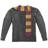 Men's Harry Potter Gryffindor Block Scarf Long Sleeve Costume T-Shirt - 3 of 4