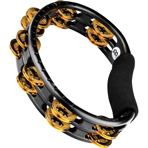 Meinl Hand Tambourine With Brass Jingles Black Target