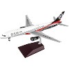 Boeing 757-200F Commercial Aircraft White & Black w/Red Stripes "Gemini 200" Series 1/200 Diecast Model Airplane by GeminiJets - 2 of 3