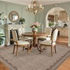 homfan Scalloped Washable Rug w/ Non-Slip Back - Modern Low-Pile Carpet for Living Room, Bedroom - 2 of 4
