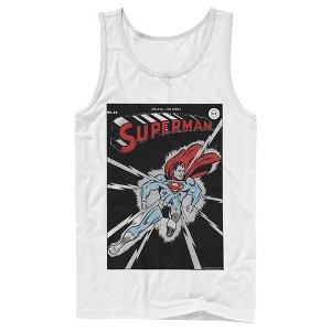 Men's Superman No.32 Comic Cover Tank Top - 1 of 4