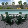 WestinTrends Dylan HDPE Outdoor Patio Adirondack Chair (12-Piece Set) - 2 of 4