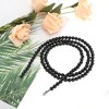 Unique Bargains Faux Pearl Handbag Strap Black 1 Pc - 4 of 4